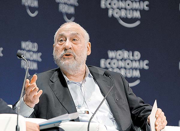 El economista estadunidense, durante su participación en el encuentro de Cancún.