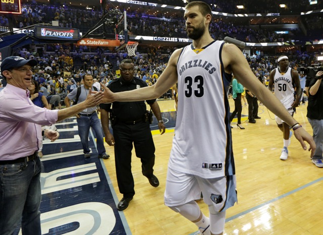 Marc Gasol, centro de los Grizzlies de Memphis