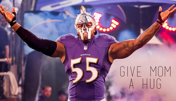 Terrell Suggs, jugador de los Ravens