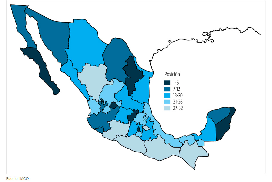 Buscarán ascender de esta posición, ya que estas cifras se dan a conocer a nivel internacional.