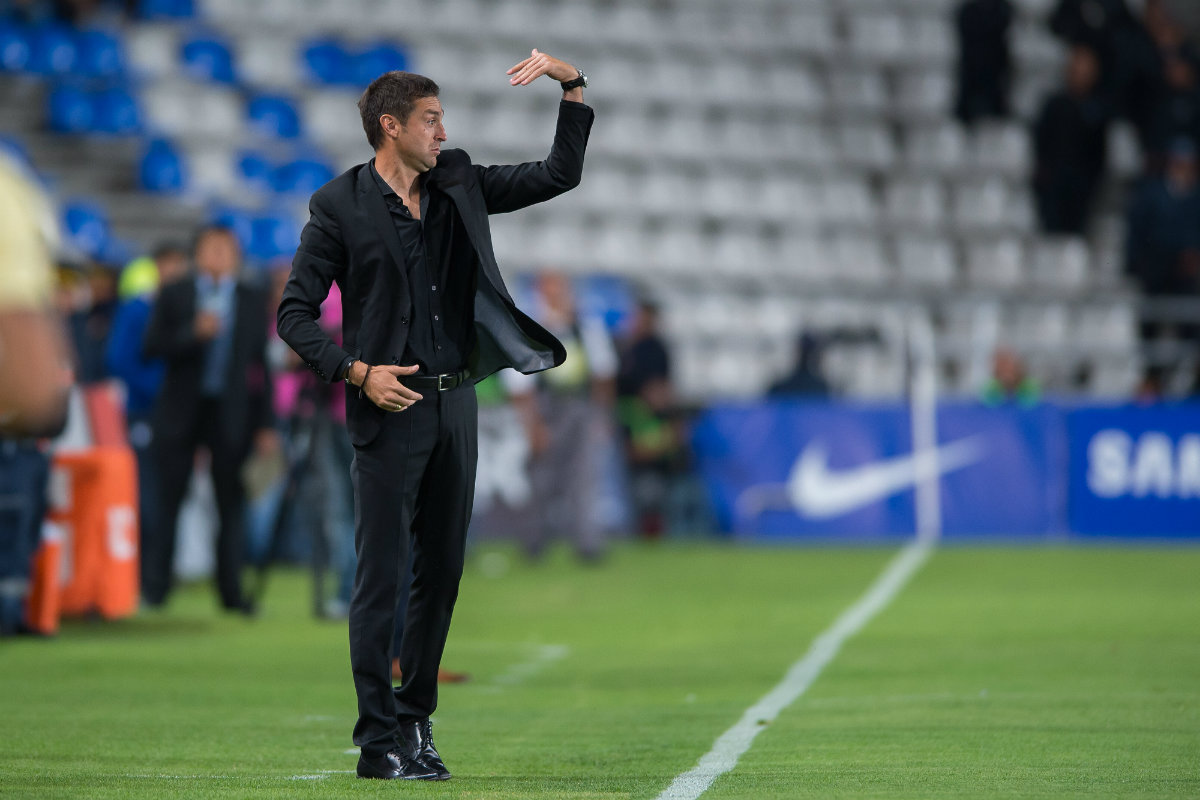 Diego Alonso, técnico de Pachuca 