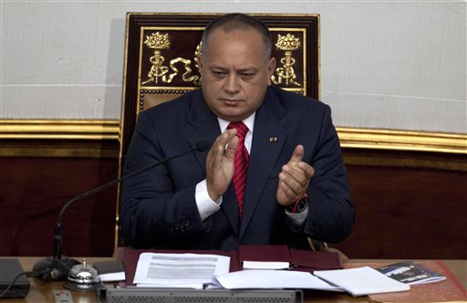 El diputado oficialista, Diosdado Cabello, ha demandado a directivos de varios medios por haberlo relacionado con el narcotráfico.