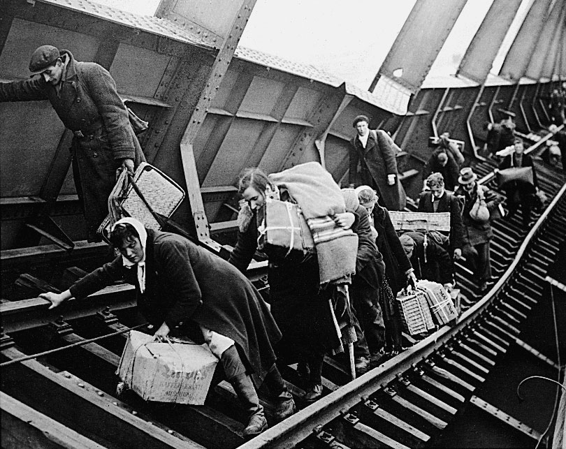 exilio aleman, segunda guerra mundial, refugiados guerra,
