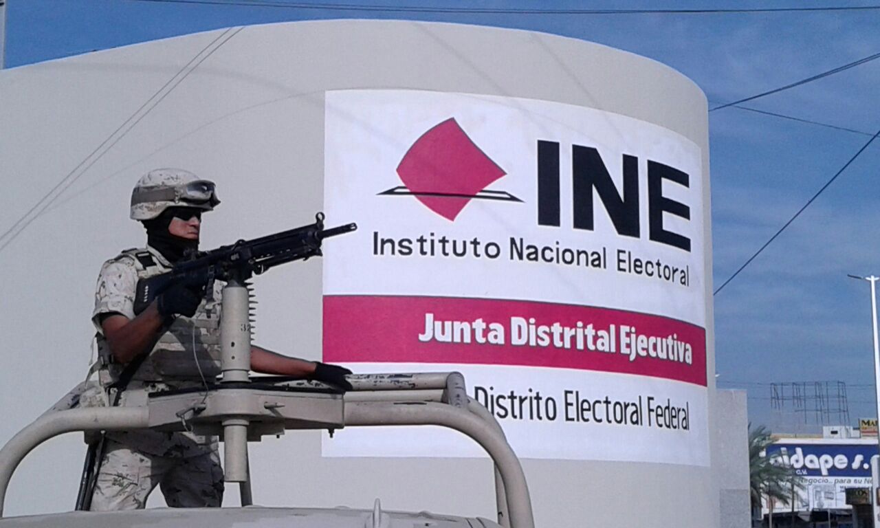 Distrito 06 recibe material electoral- Grupo Milenio