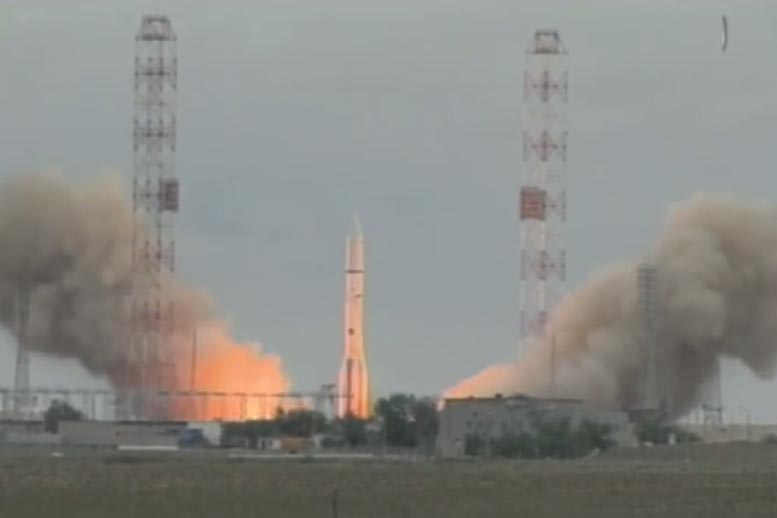 Según una fuente del complejo espacial ruso, en el segundo 498 del vuelo se averió el motor de la tercera etapa del cohete.