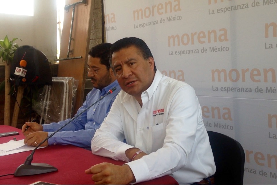 Horacio Duarte, representante de Movimiento de Regeneración Nacional ante el INE.