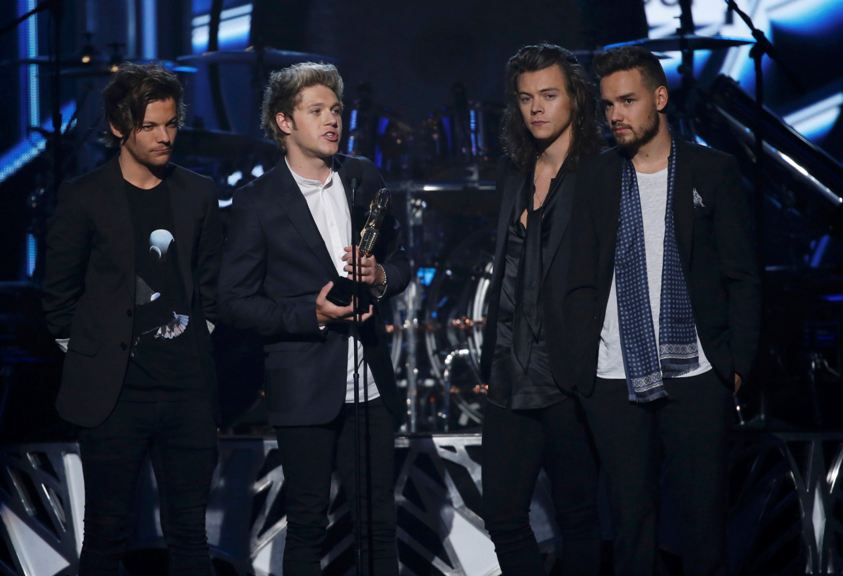 One Direction se llevó el premio Mejor Banda. 