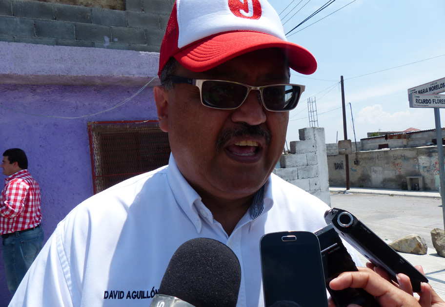 David Aguillón Rosales, dirigente estatal del PRI Coahuila. 