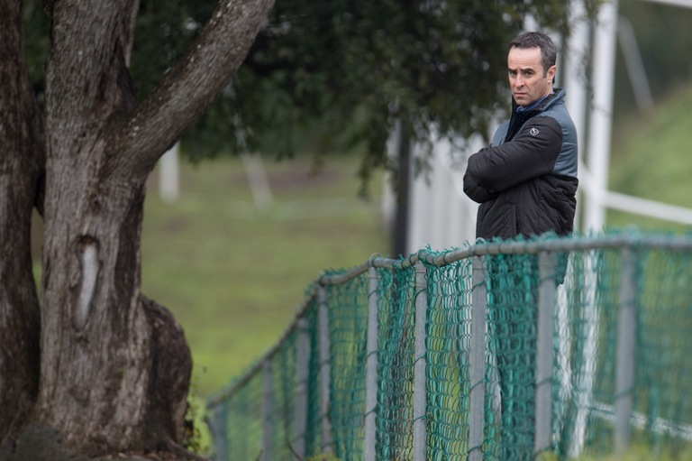 Luis Miguel Salvador, en las instalaciones de El Barrial