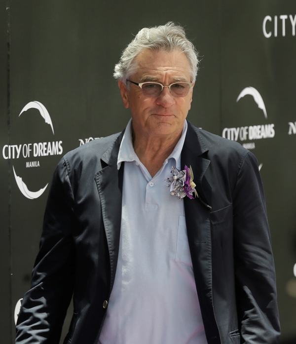 Robert De Niro en la inauguración del hotel. 