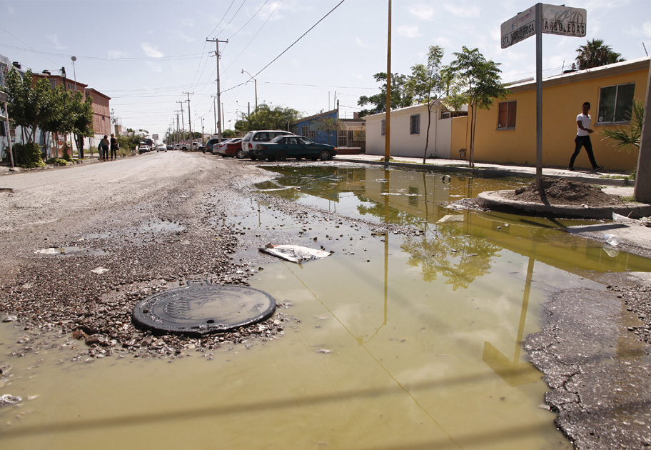 "Todos los días tenemos brotes de aguas negras y ni se imagina cómo están a veces"