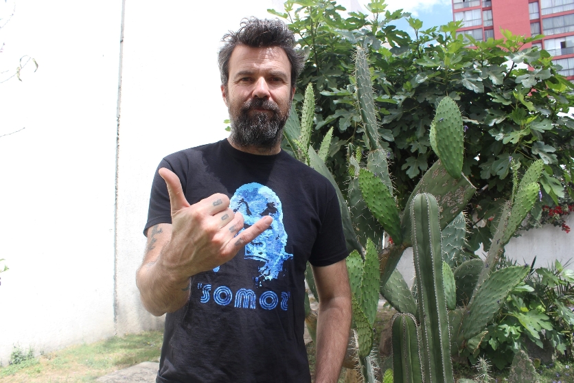 Pau Donés de Jarabe de Palo.
