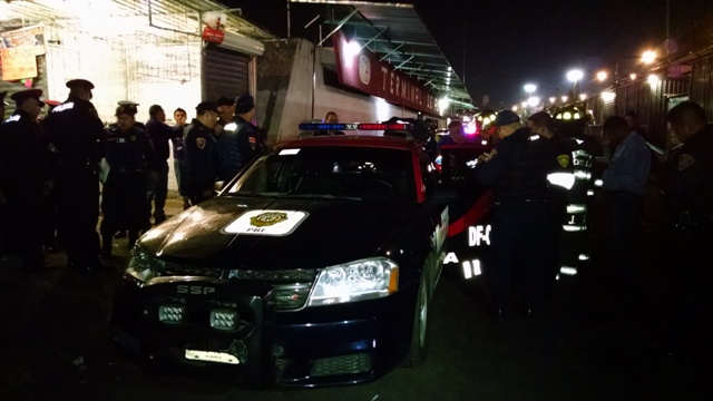 El sujeto fue detenido y trasladado al Ministerio Público de la delegación Cuauhtémoc.