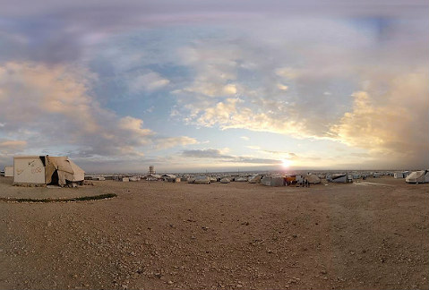 El campo de refugiados que puedes visitar gracias a la realidad virtual