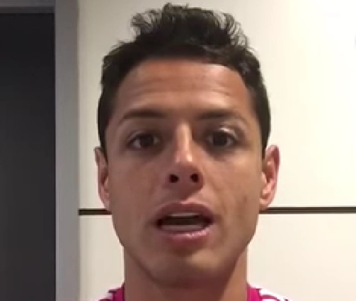 Mensaje del 'Chicharito' a Cuauhtémoc