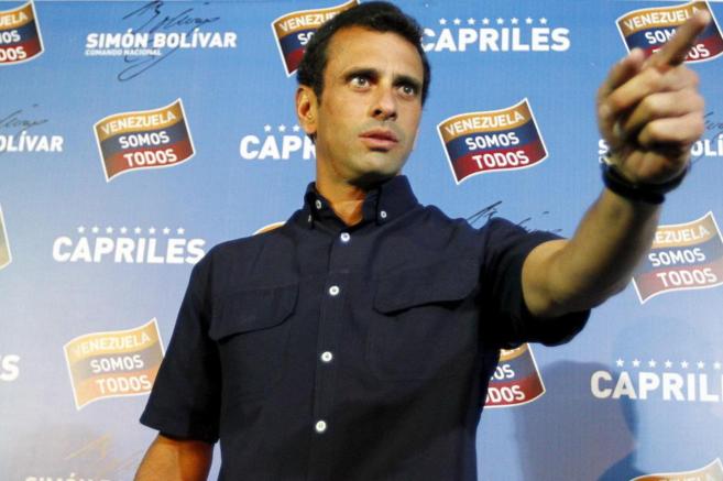 El líder opositor venezolano, Luis Henrique Capriles, se enfrenta una vez más al chavismo tras las denuncias contra Diosdado Cabello