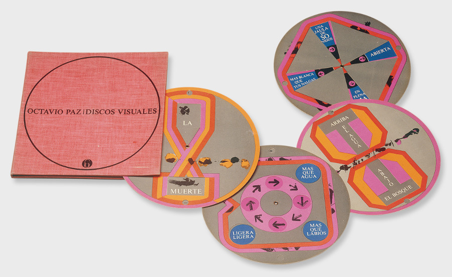 Vicente Rojo y Octavio Paz, Discos Visuales, 1968.