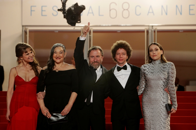 Nailea Norvind, Robin Bartlett, Tim Roth, Michel Franco y Sarah Sutherland presentaron la cinta ‘Chronic’.