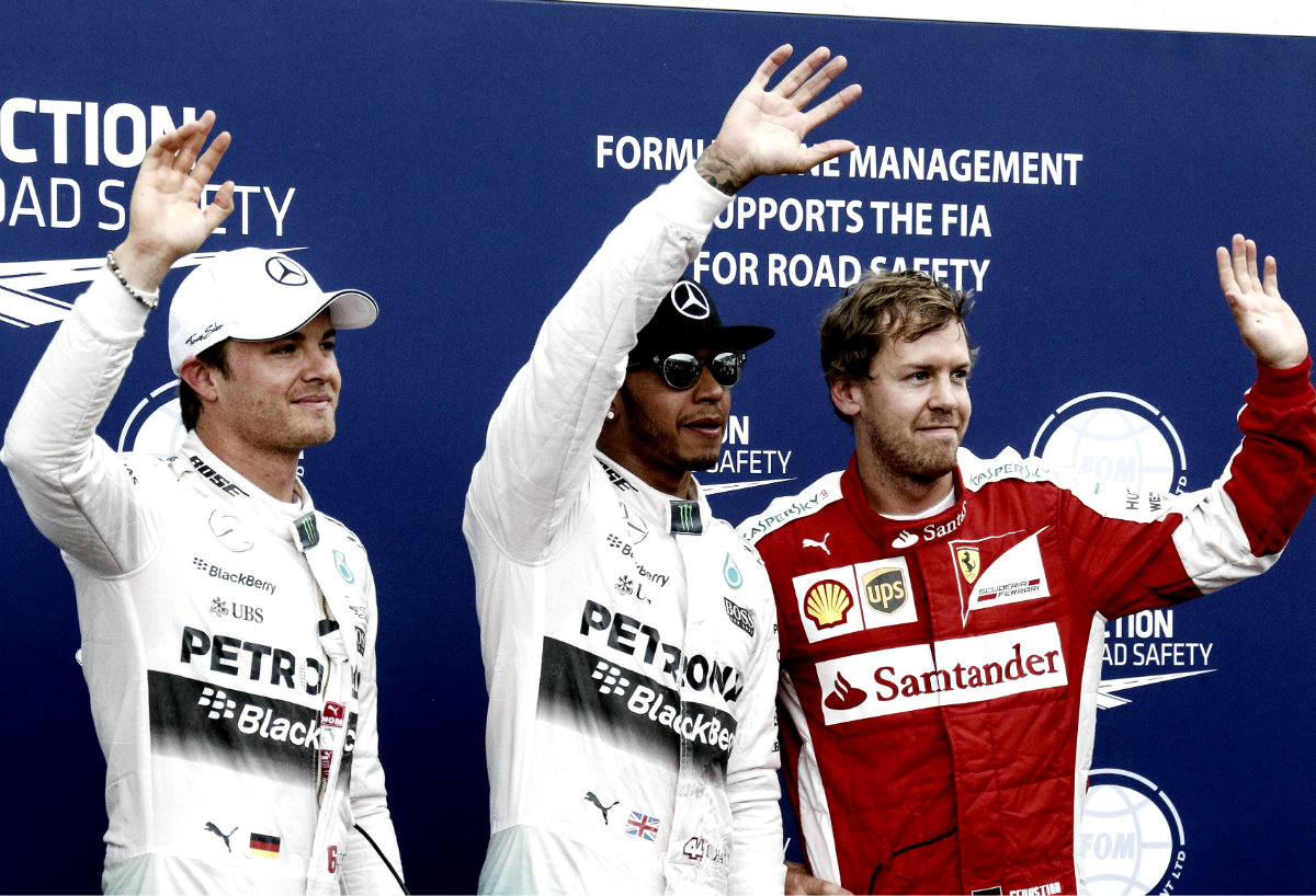 Rosberg, Hamilton y Vettel, la parrilla top 3 de salida en Mónaco