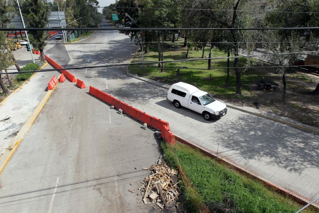 Este cierre parcial en la circulación vehicular no afectará el acceso ni la operación de la Segunda Sección del Bosque de Chapultepec.