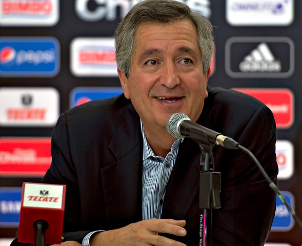 Jorge Vergara, propietario del Guadalajara 