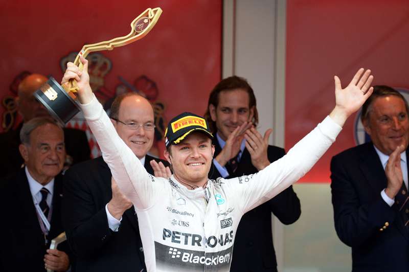 Rosberg, ganador del Gran Premio de Mónaco