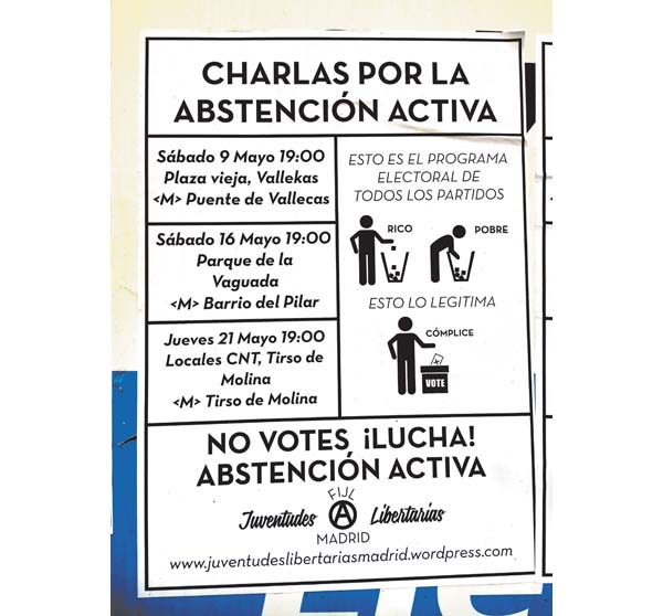 ¿Y si no votara nadie?.