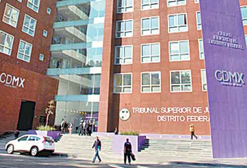 Edifico del TSJDF.
