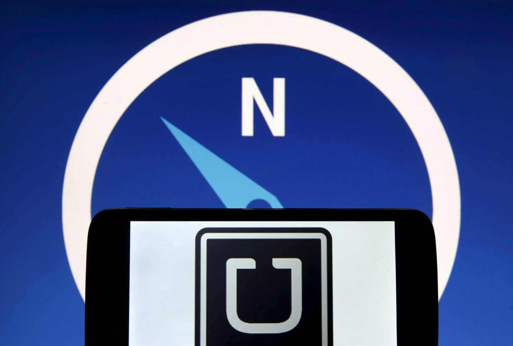 Ilustración de Uber.