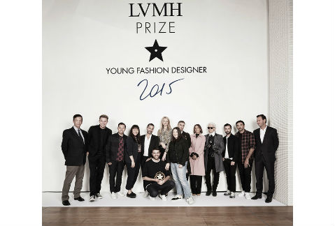 Los ganadores del Premio LVMH 2015.