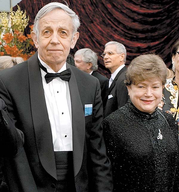 La pareja se casó en 1957, se divorció en los 60 y volvió a contraer matrimonio en 2001.