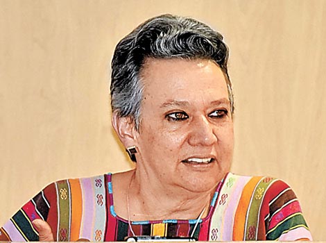 Gloria Soberón, directora general de Vinculación de la CID.