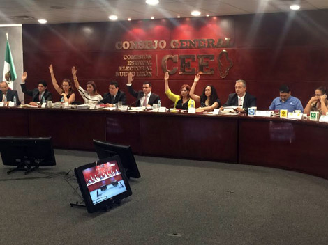 La CEE aprobó el tope de campaña de los independientes.