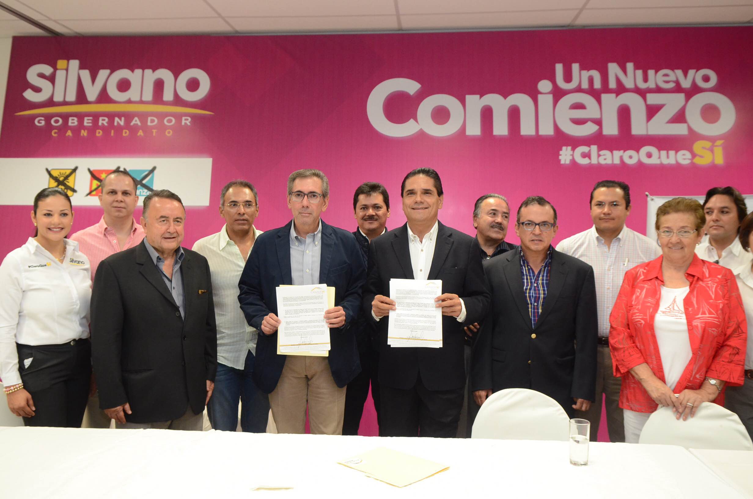 Silvano Aureoles se sumó al compromiso por Michoacán