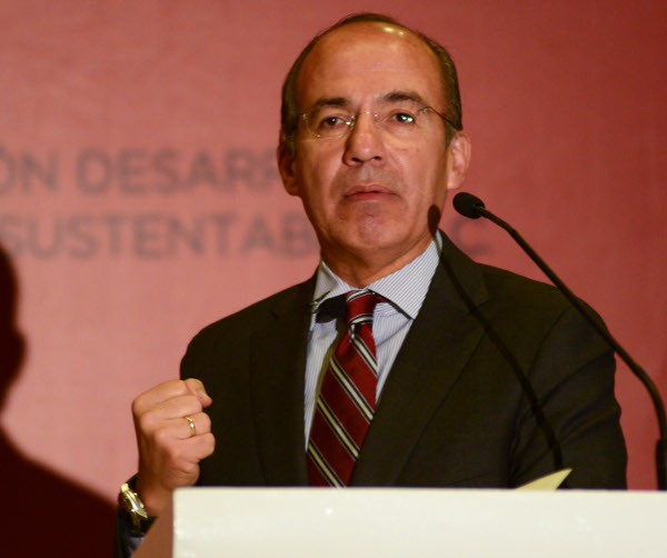 Felipe Calderón Hinojosa, ex presidente de México.