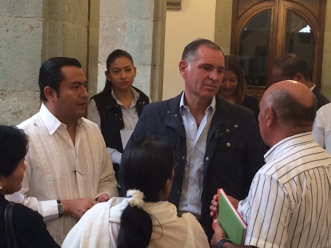 Gobernador de Oaxaca, Gabino Cué. 