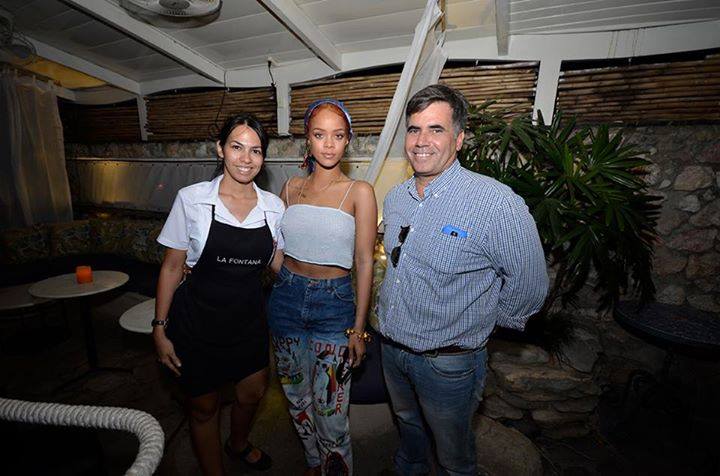 La cantante pidió comer comida cubana. 