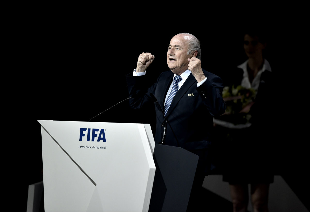 Joseph Blatter, presidente de FIFA