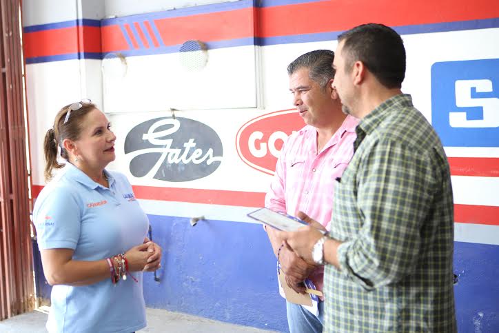 Laura Zarate, candidata el PAN a la diputación federal del I distrito electoral.