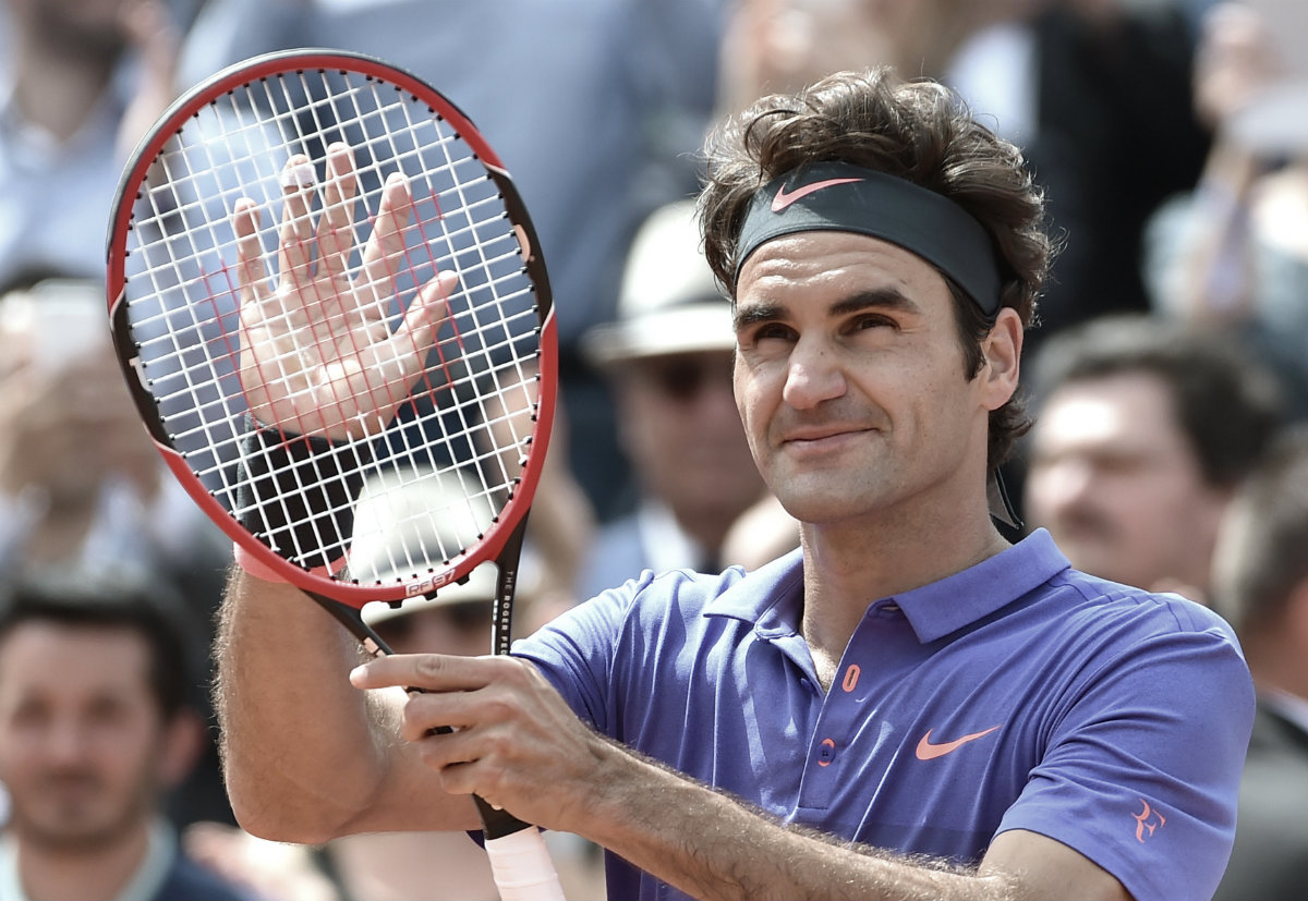 Roger Federer, tenista suizo