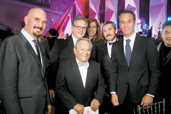 En el festejo por 70 años de la Sociedad de Autores y Compositores.