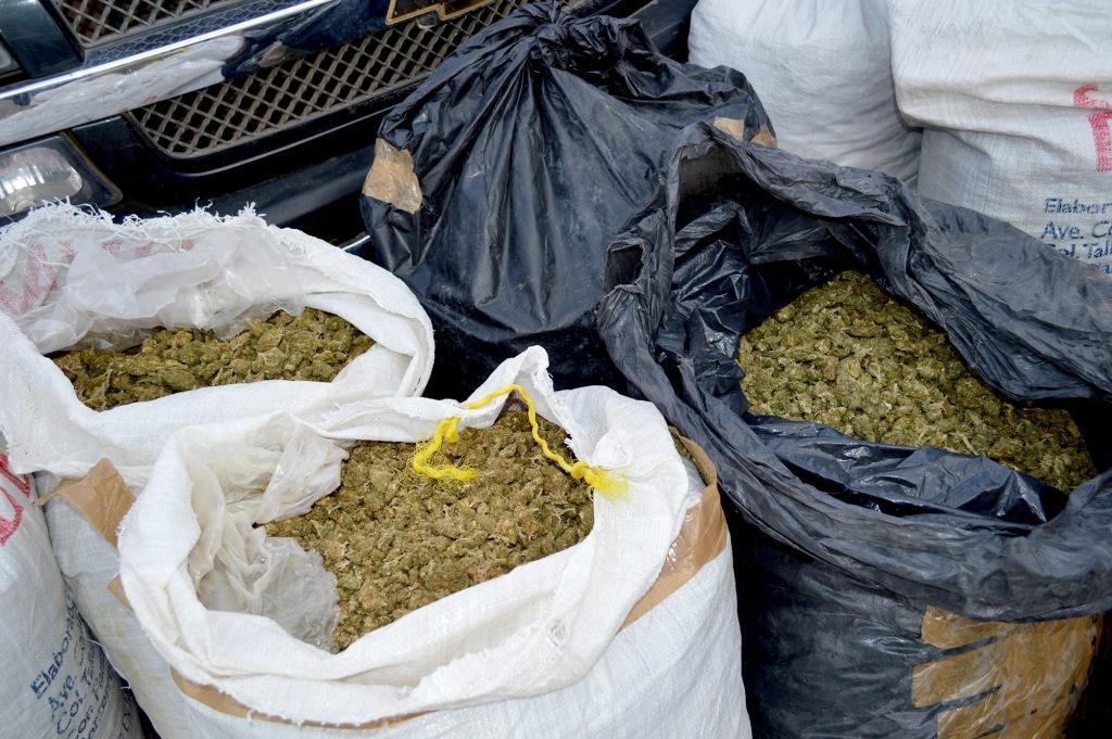 La droga fue puesta a disposición de las autoridades.
