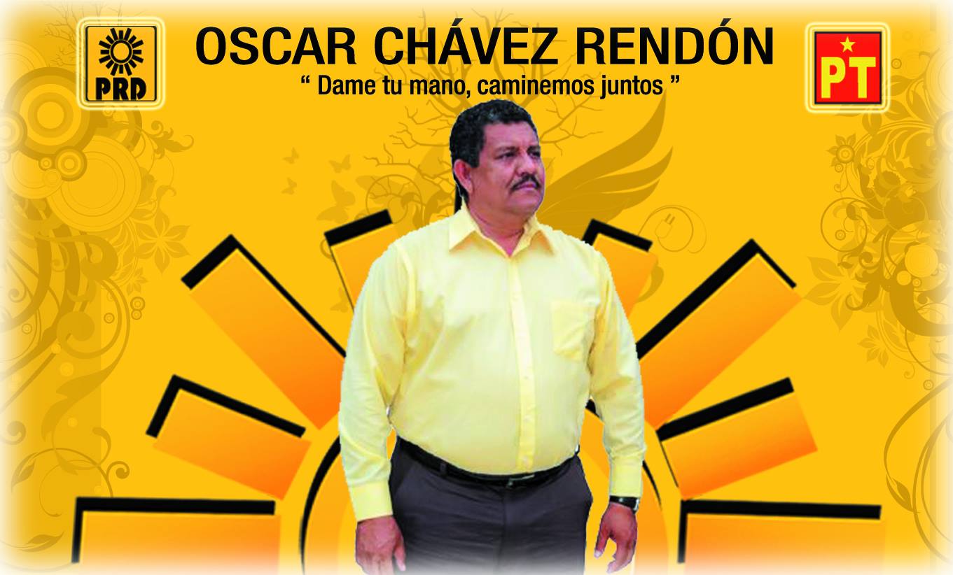 Oscar Chávez, candidato a diputado federal del PRD en Guerrero, sufrió un accidente esta tarde.