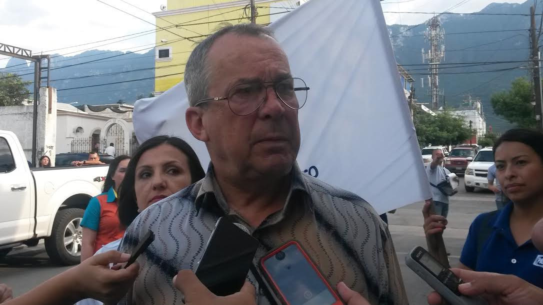 Mauricio Fernández, candidato del PAN a la alcaldía de San Pedro. 