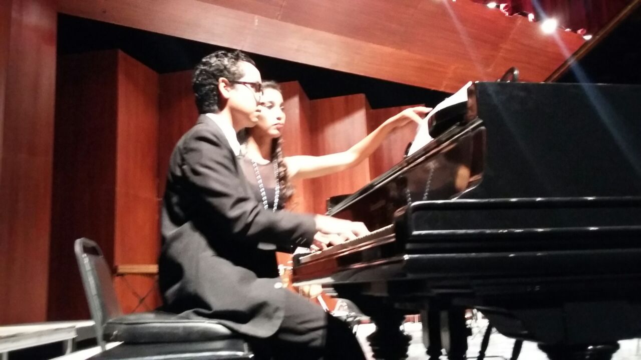 Hay talento en los estudiantes y muchos, los más jóvenes por lo regular, sin dudas van por el camino correcto de la música.