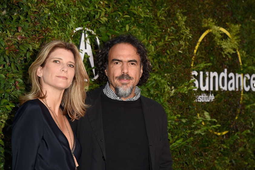 Alejandro González Iñárritu estuvo acompañado de su esposa Maria Eladia Hagerman. 
