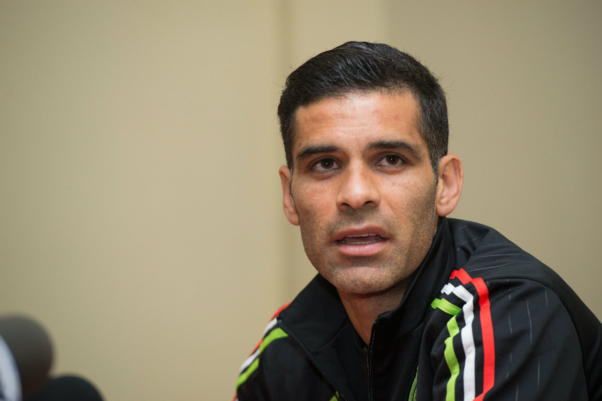 Rafa Márquez en conferencia de prensa 