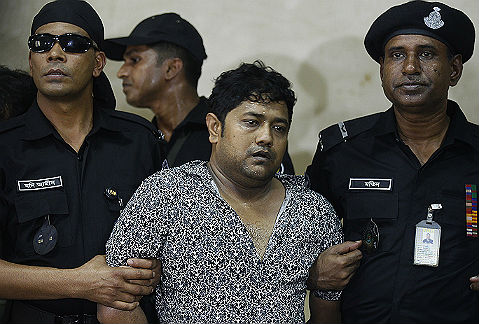 Sohel Rana fue capturado días después del colapso. 