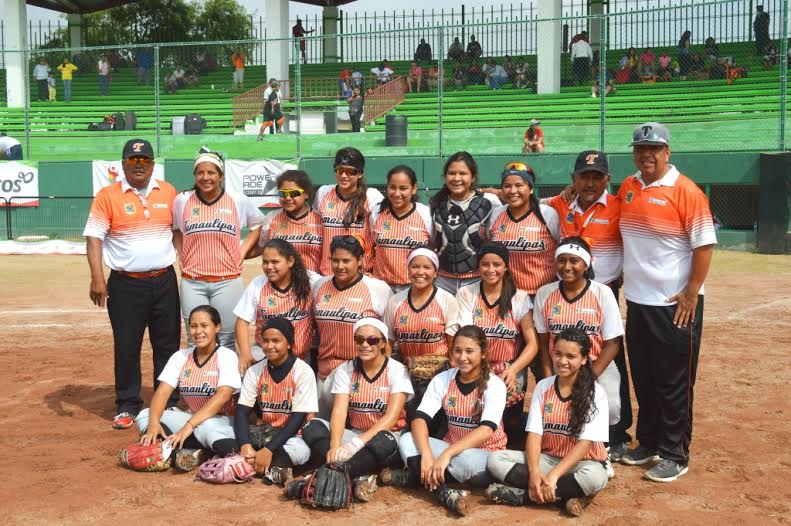 Las jóvenes beisbolistas se impusieron a la escuadra sonorense.