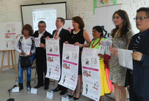 Con carteles en diferentes lenguas indígenas y dípticos para informar a funcionarios de casilla sobre el caso de transexuales, principalmente, el IEDF